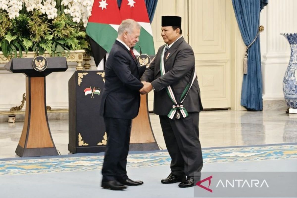 Kilas balik hubungan bersejarah Prabowo juga Raja Yordania