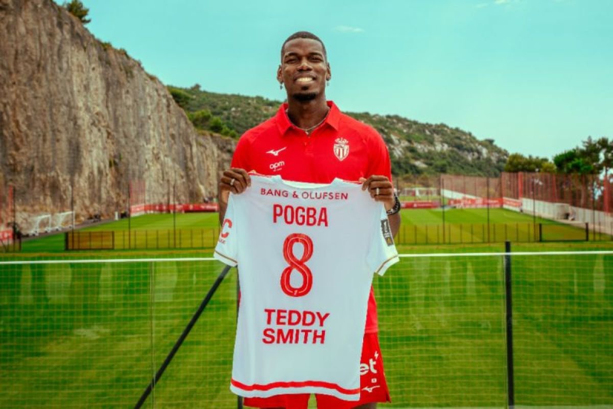 Paul Pogba siap jalani debut sama-sama Amerika Serikat Monaco pasca absen panjang