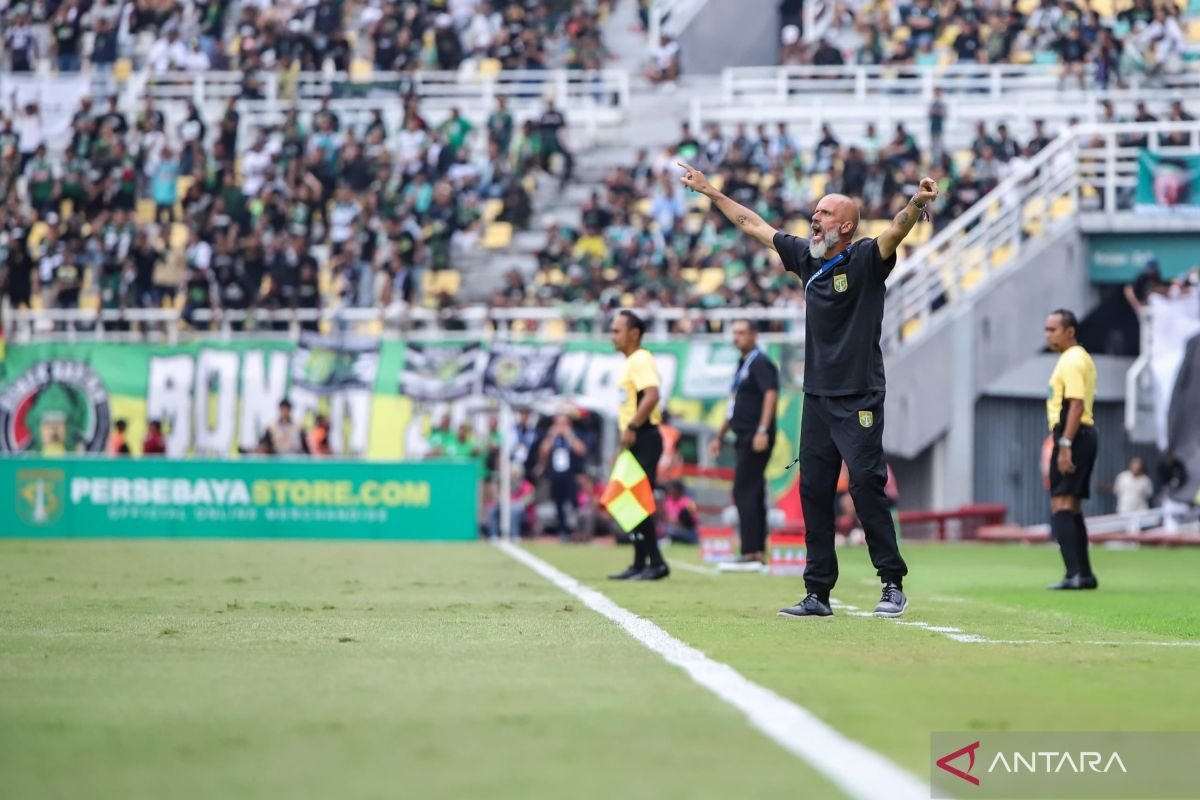 Instruktur Persebaya kecewa berhadapan dengan hasil imbang 1-1 lawan Arema FC