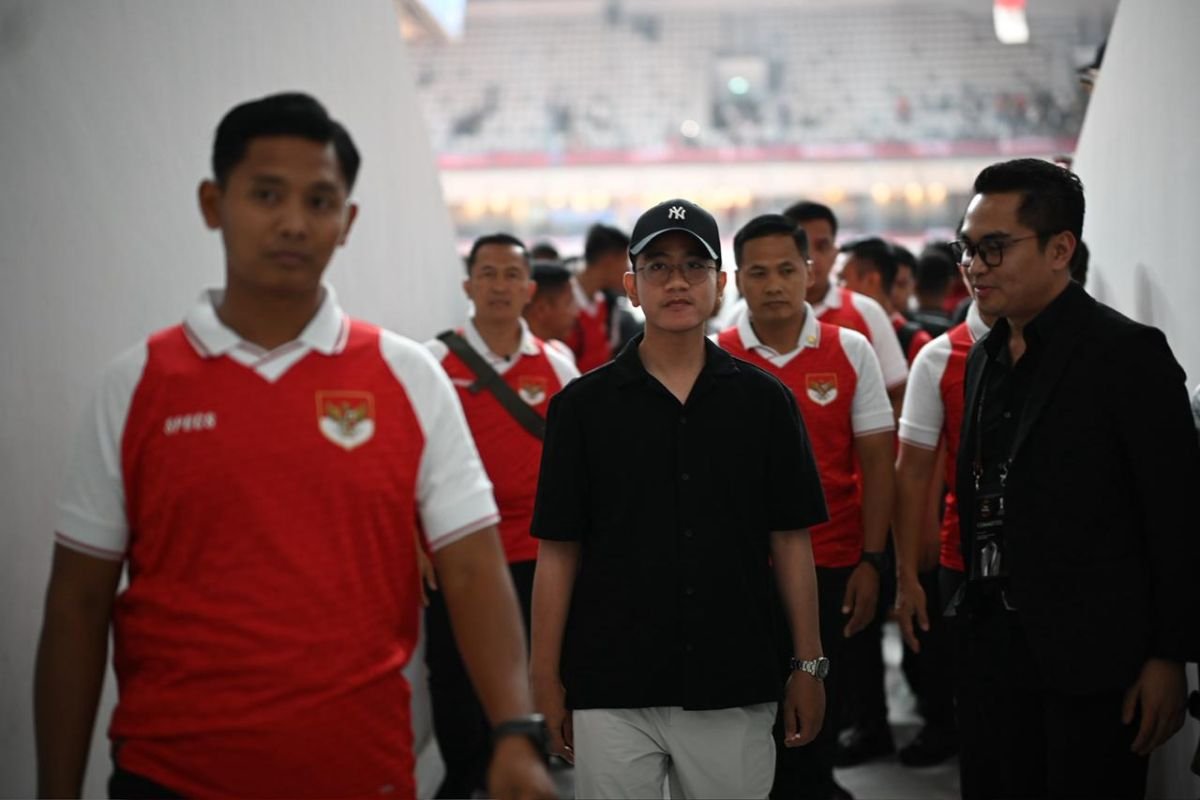 Gibran saksikan kemenangan timnas futsal Tanah Air berhadapan dengan Australia 3-1