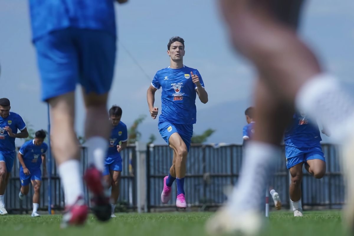 Federico Barba sudah pernah kembali berlatih sama-sama Persib Bandung