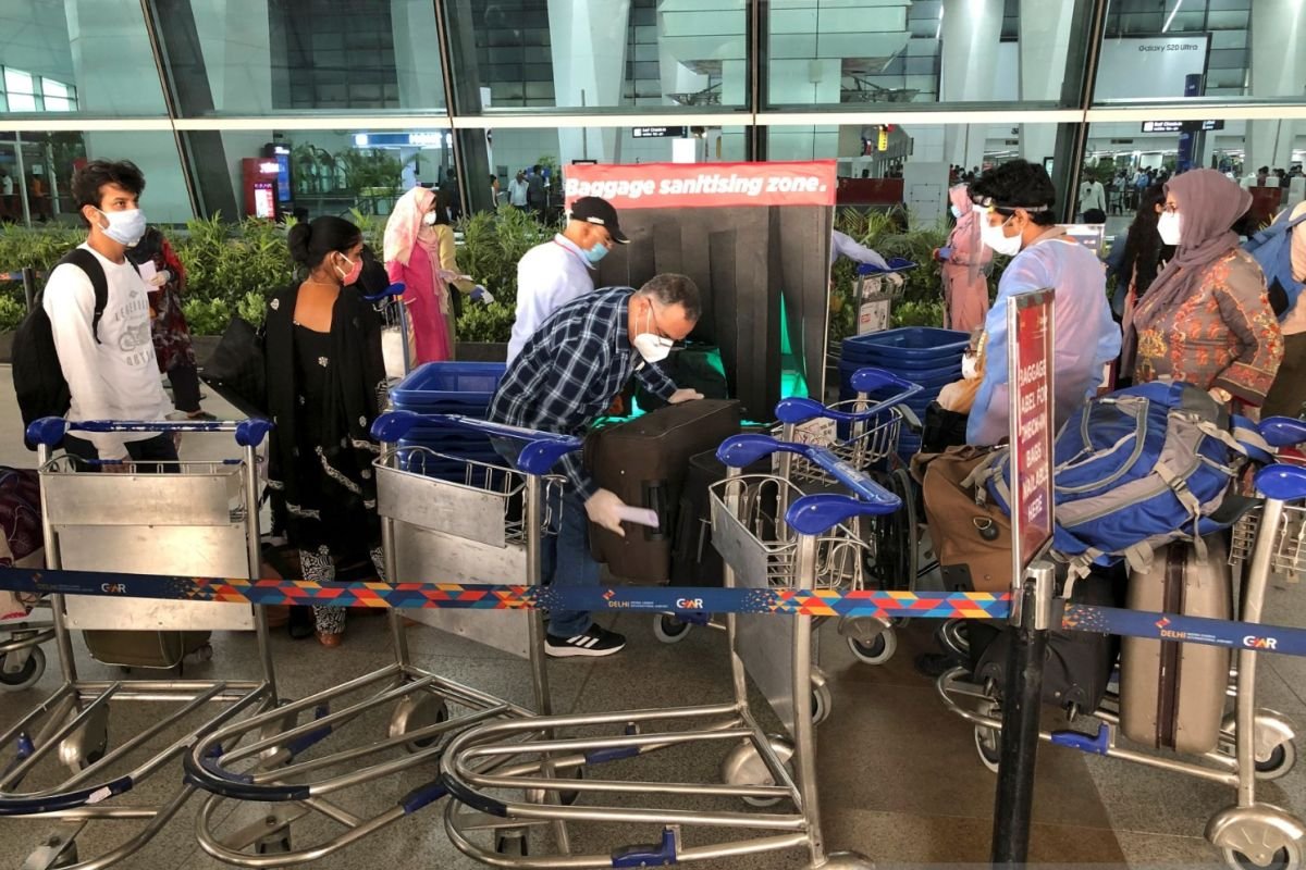 Penerbangan pada bandara New Delhi berangsur pulih usai kesulitan teknis