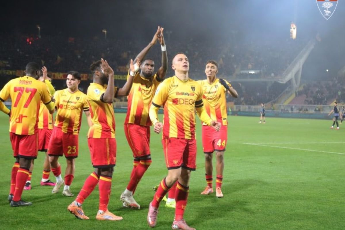 Gol tunggal Nikola Stulic antar Lecce kemas kemenangan menghadapi Pisa