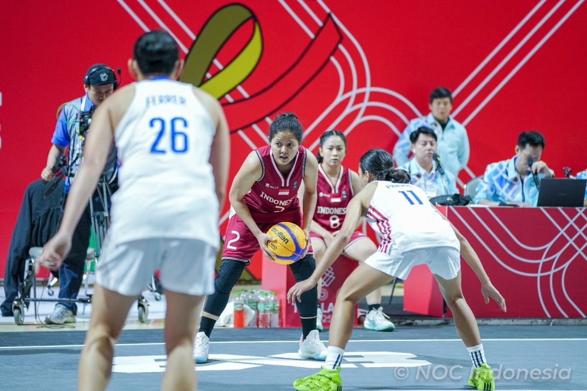 Timnas Basket 3×3 Putri kalahkan pasukan unggulan Filipina 21-15
