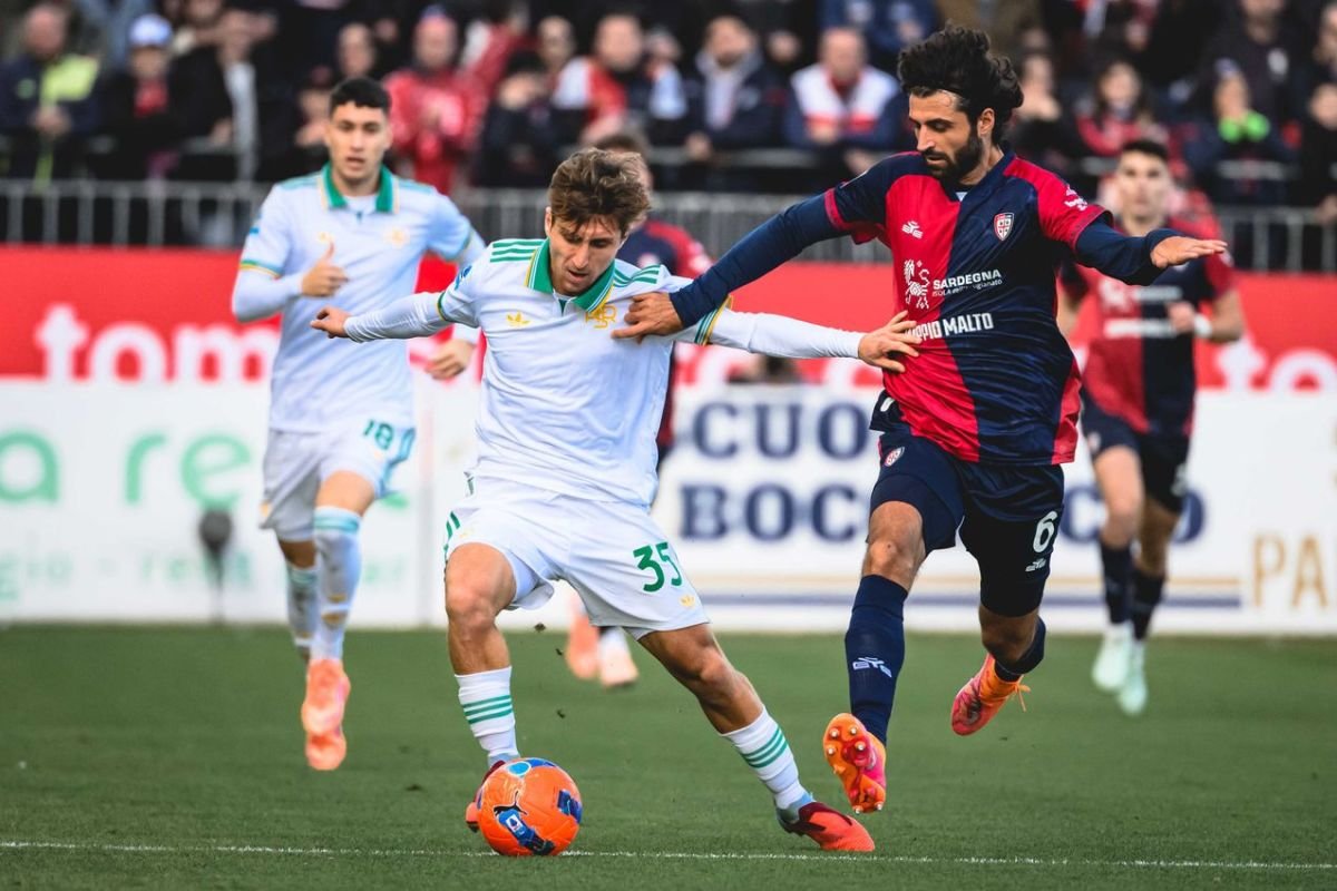 Negeri Paman Sam Roma kalah 0-1 kala bertandang ke markas Cagliari