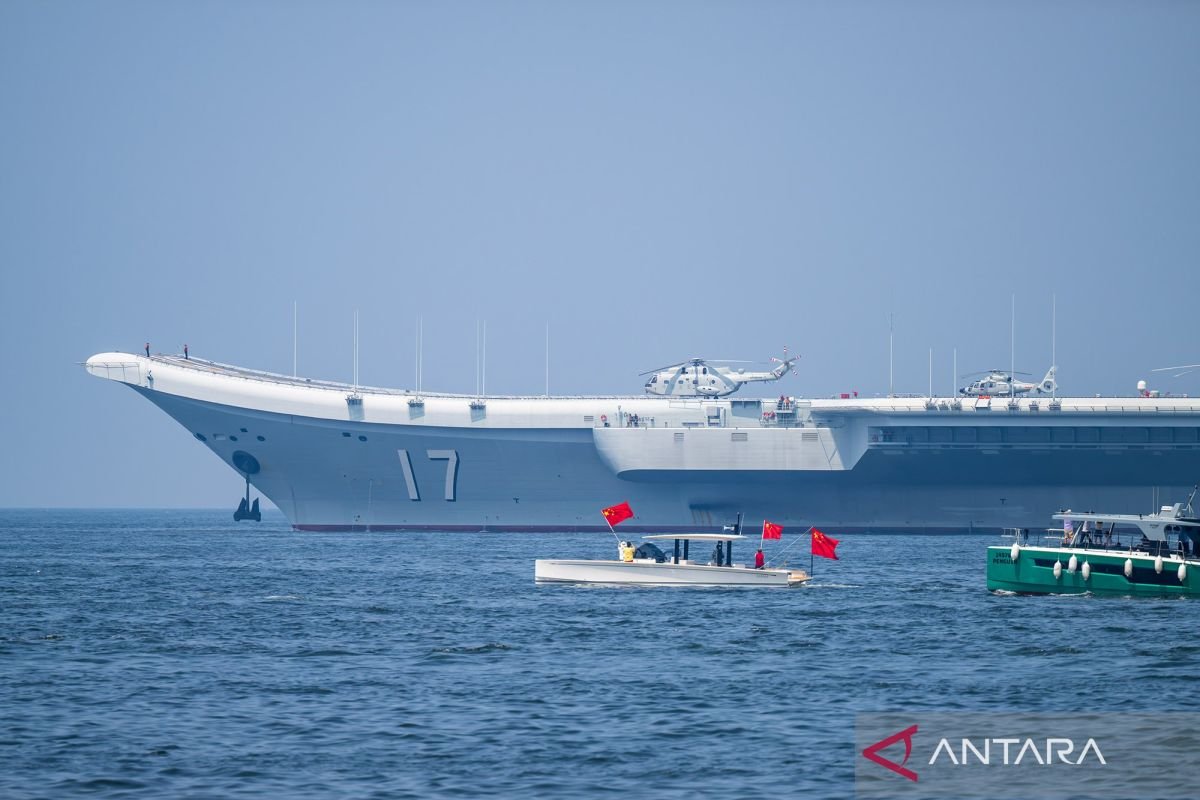 Kapal induk China latihan militer pada Pasifik, Negeri Matahari Terbit kerahkan jet