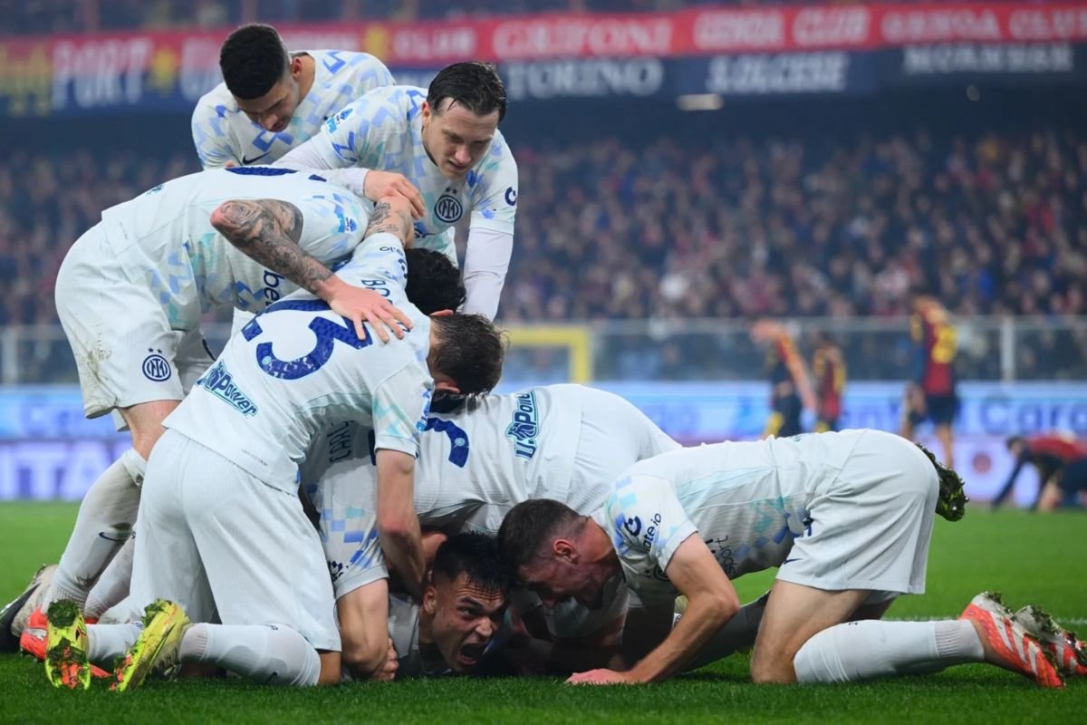 Inter Milan naik ke kedudukan pertama pasca tekuk Genoa 2-1