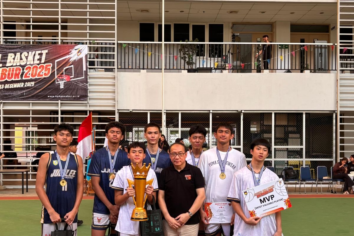 SMA Jubilee segel penghargaan juara Festival Bola Basket 2025