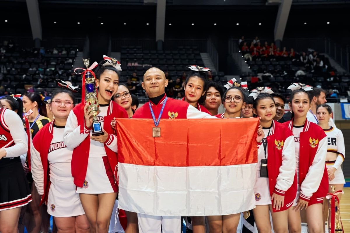 Tanah Air juara planet Cheerleading Championship 