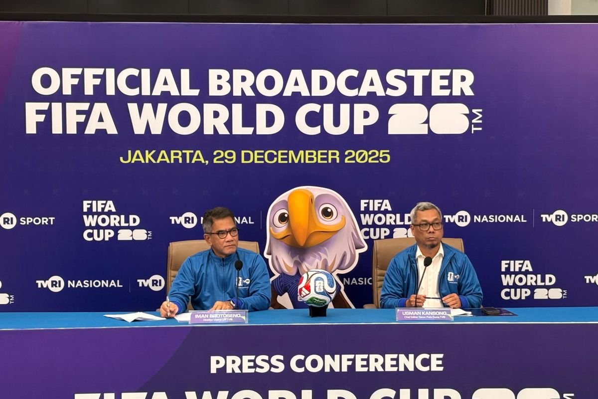 Piala Global 2026 akan disiarkan ke TVRI