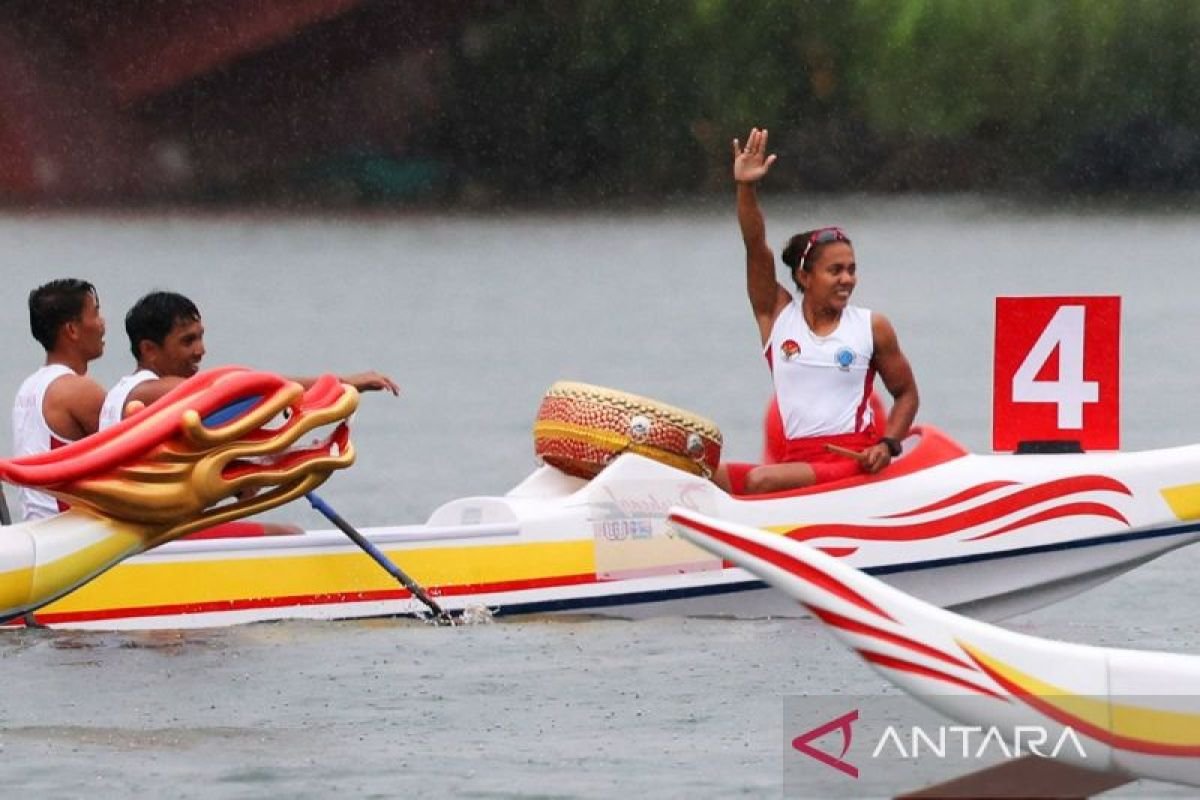 Tim perahu naga tambah emas kedua untuk Negara Negara Indonesia