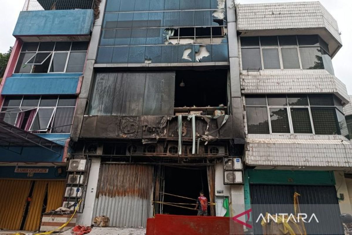 Polisi sebut ruko yang tersebut mana disewa Terra Drone tidak ada perawatan rutin