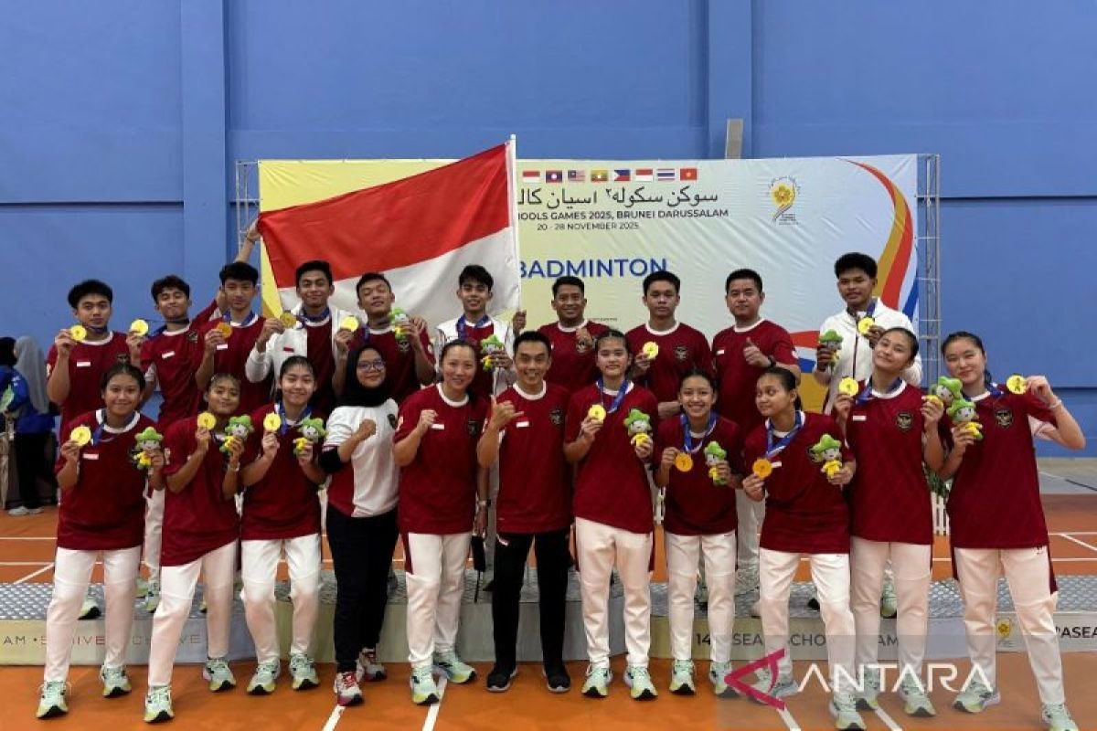 Indonesi juara umum ASEAN School Games 2025