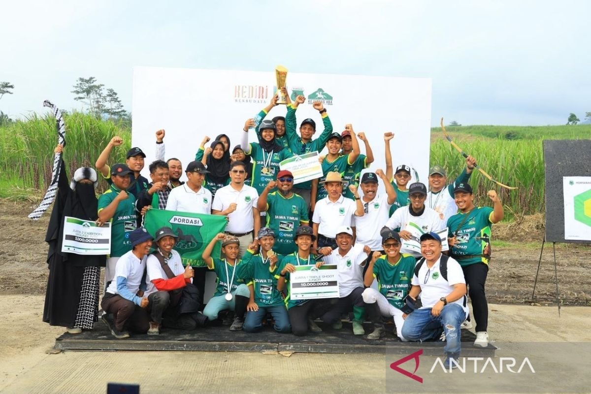 72 kontestan dari 17 provinsi tampil di dalam pada Kejurnas HBA Kelud 2025