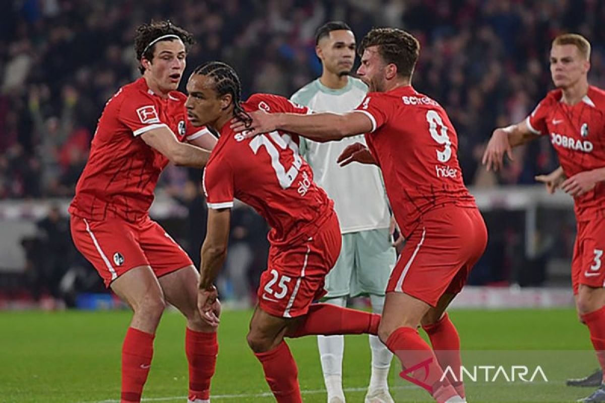Drama tujuh gol terbentuk pada waktu Freiburg tundukkan Wolfsburg 4-3
