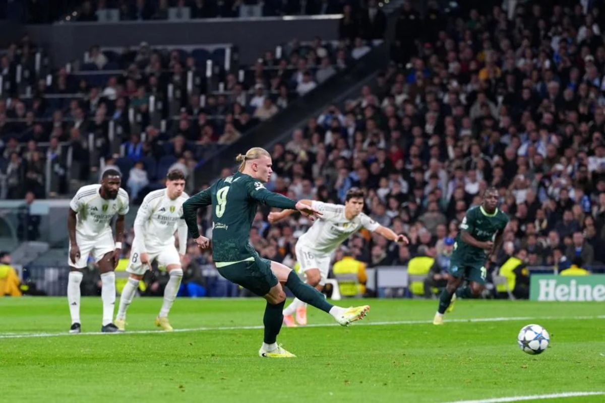 Manchester City hantam Real Madrid 2-1 ke kandangnya