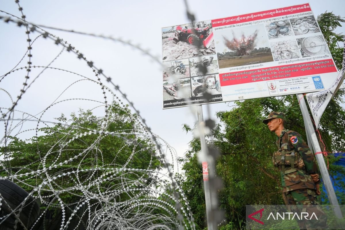Thailand bebaskan 18 tentara Kamboja seiring gencatan senjata
