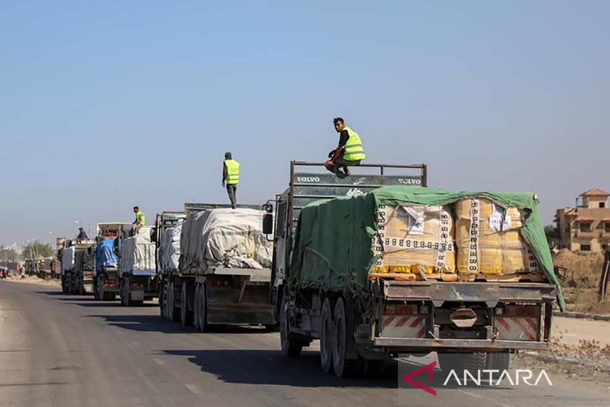 Palestina sambut PBB tuntut negara negara Israel cabut pembatasan bantuan Daerah Kawasan Gaza