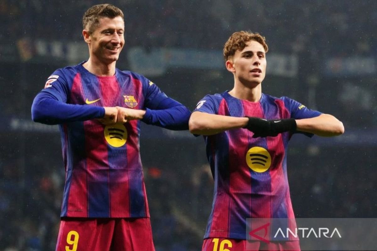 Klasemen Kejuaraan Spanyol: Barca masih memimpin, Real Madrid sikap kedua