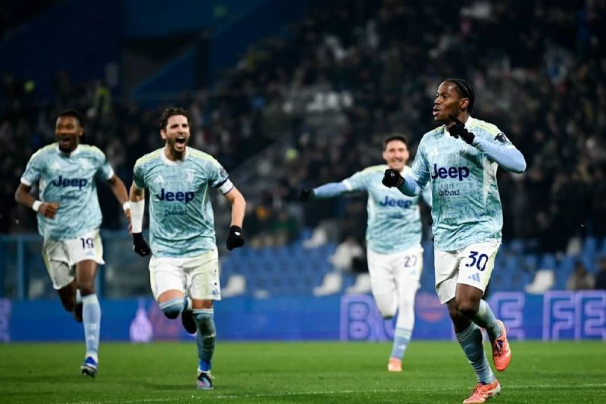 Juventus kembali ke empat besar seusai hajar Sassuolo 3-0