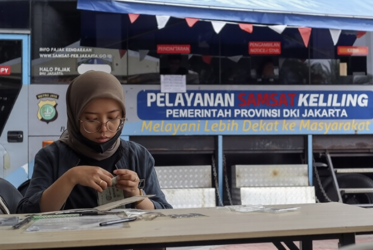 Gerai Samsat Keliling hadir pada 14 wilayah Jadetabek pada hari terakhir pekan