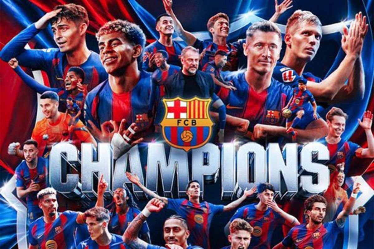 Jadwal Turnamen Spanyol: Barcelona awali misi kumpulkan 100 poin