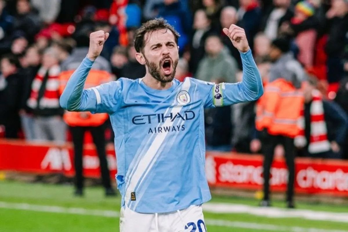Bernardo Silva: Satu poin lawan Klub sepak bola Klub sepak bola Everton memberi sedikit harapan