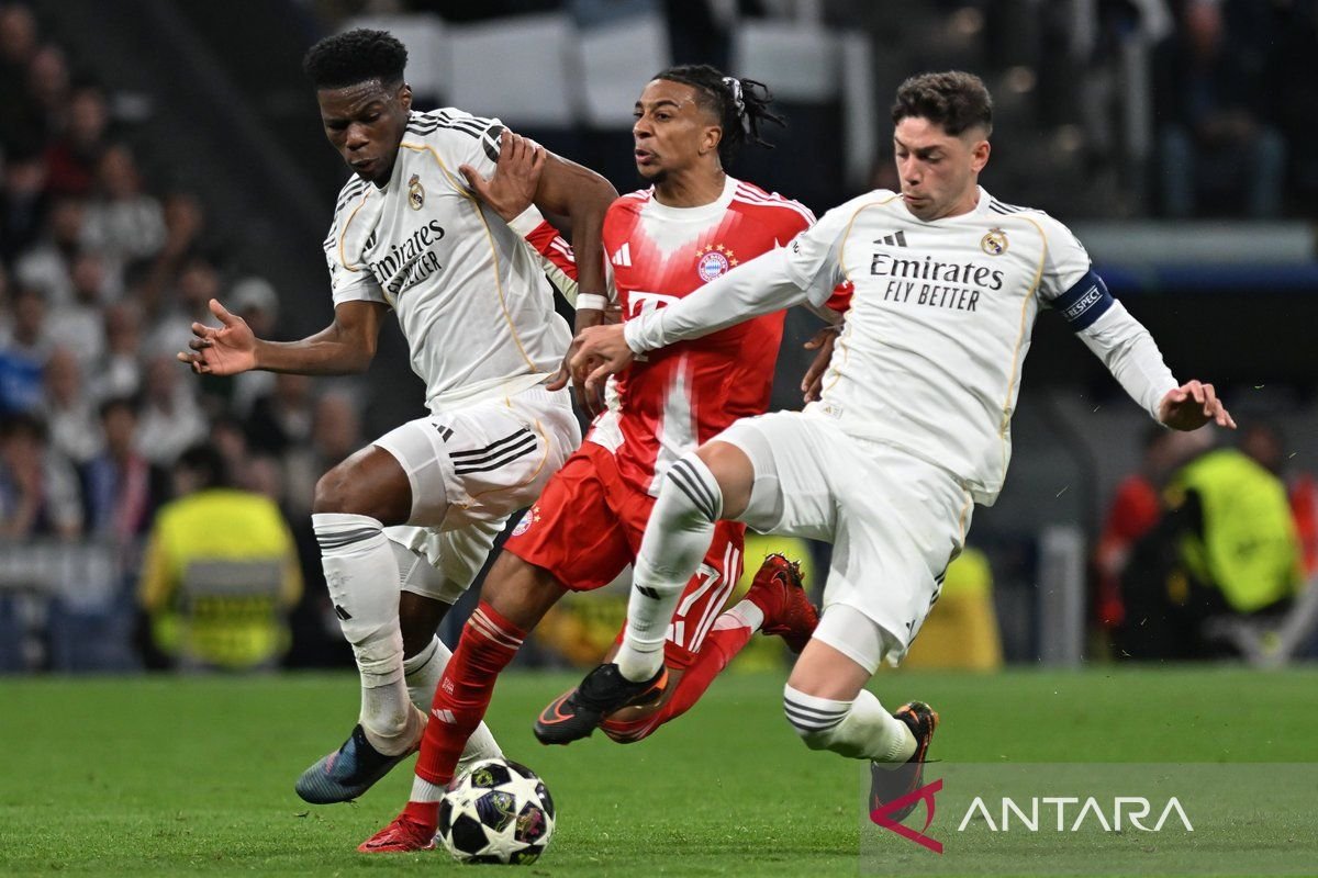 Fede Valverde juga Tchouameni kembali baku hantam