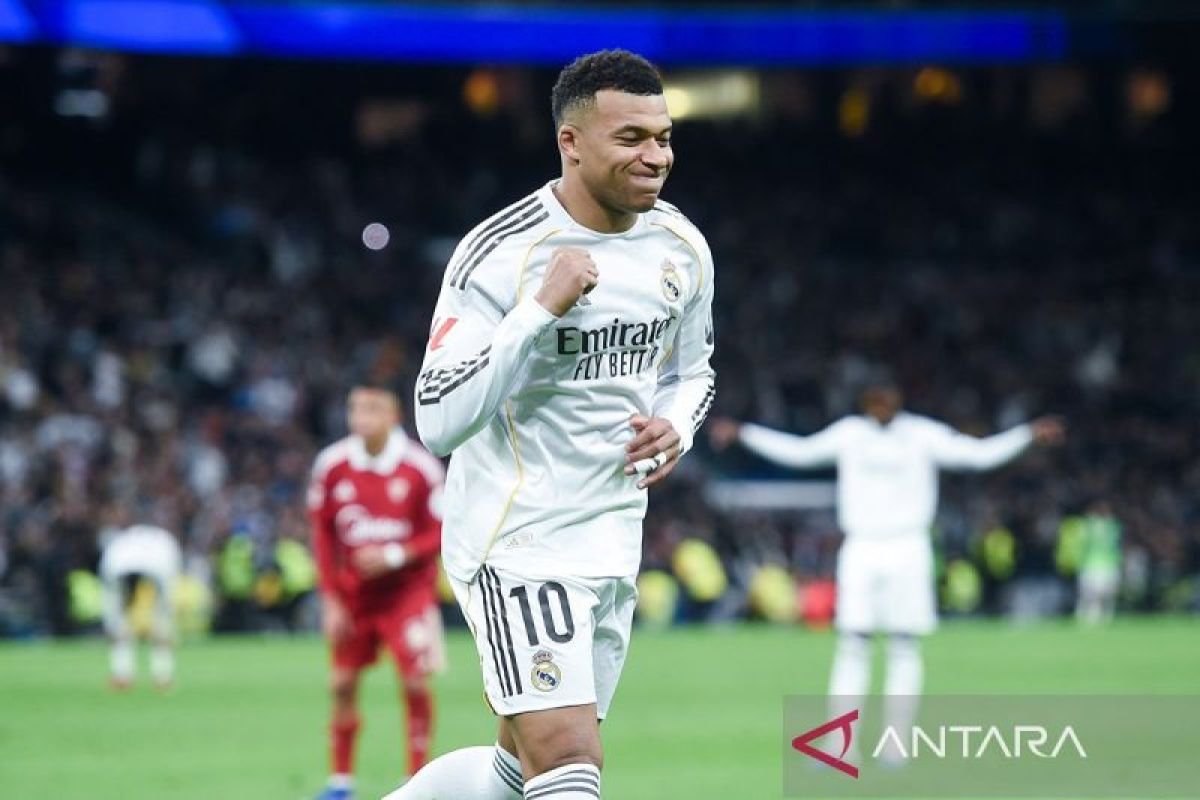 Real Madrid dipastikan tanpa Kylian Mbappe lawan Barcelona pada Camp Nou