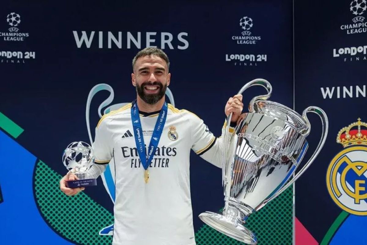 Real Madrid umumkan Dani Carvajal akan hengkang di dalam akhir musim 2025/26