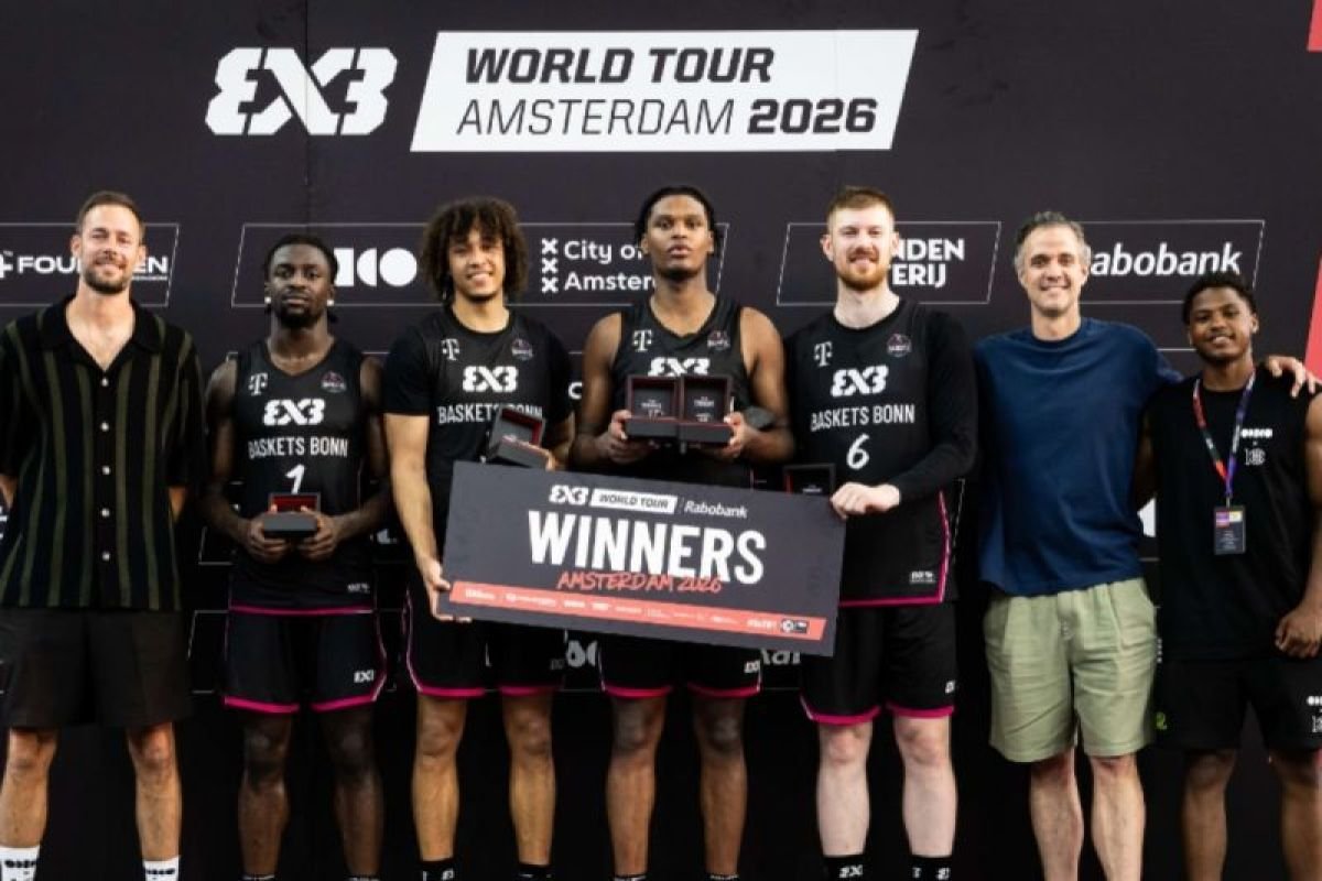 Baskets Bonn juarai 3×3 World Tour pertamanya