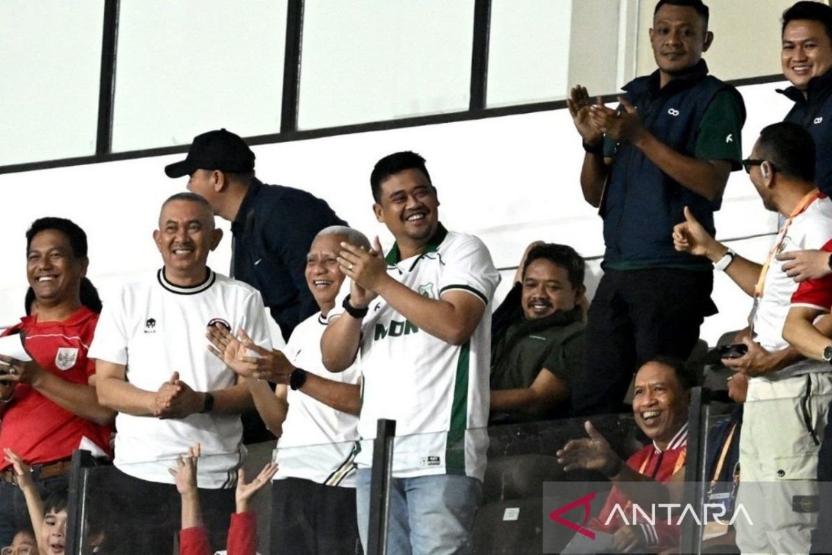 Kepala area Sumut pompa semangat Timnas hadapi Vietnam ke di Piala AFF U19