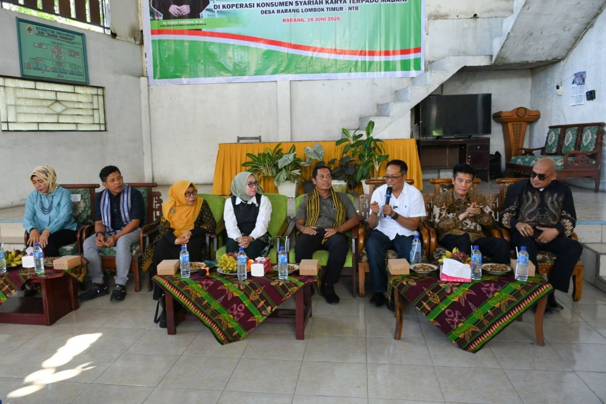 Wamenkop menyokong penguatan koperasi warga pada Lombok Timur