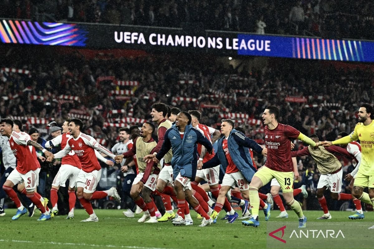Arsenal jadikan laga kontra PSG musim kemudian sebagai pelajaran