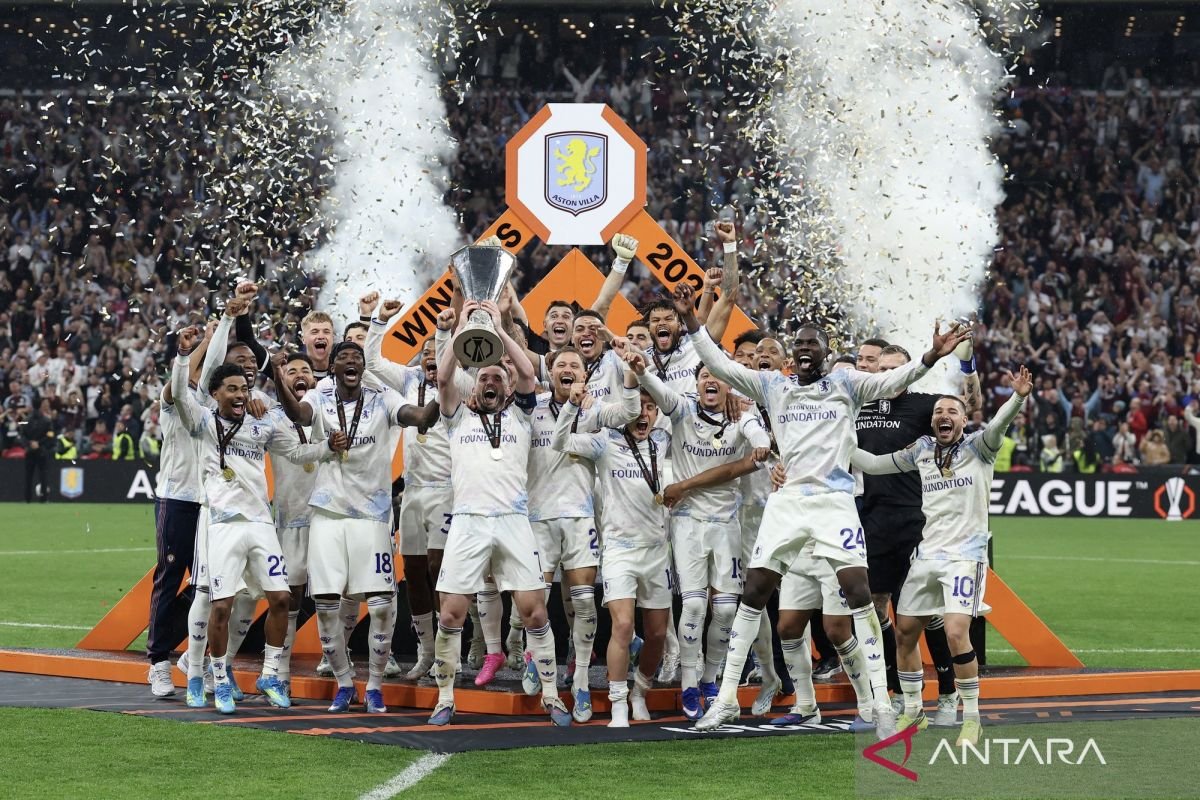 Aston Villa juara Kompetisi Europa 2025/26, Unai Emery raih trofi kelima