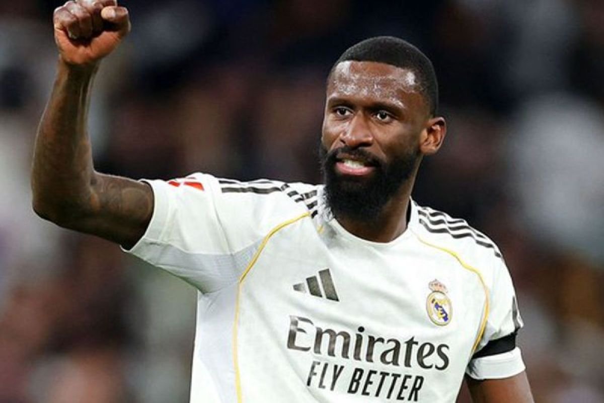 Antonio Rudiger perpanjang kontrak bersatu Real Madrid