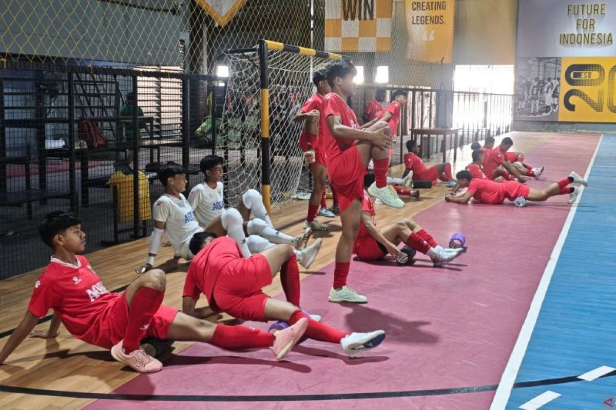 Timnas futsal U17 benahi semua aspek hadapi kompetisi pada Spanyol