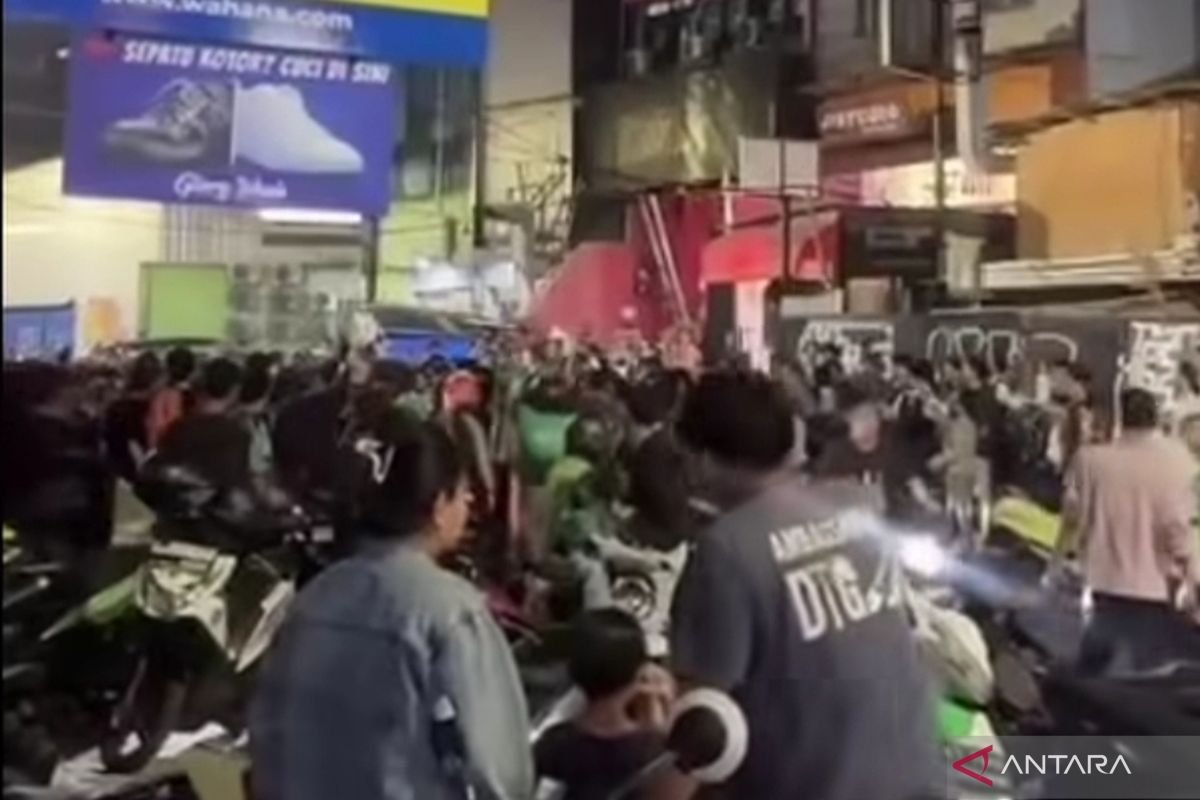 Aksi dua penjambret digagalkan warga dalam pada Tanjung Duren Jakbar