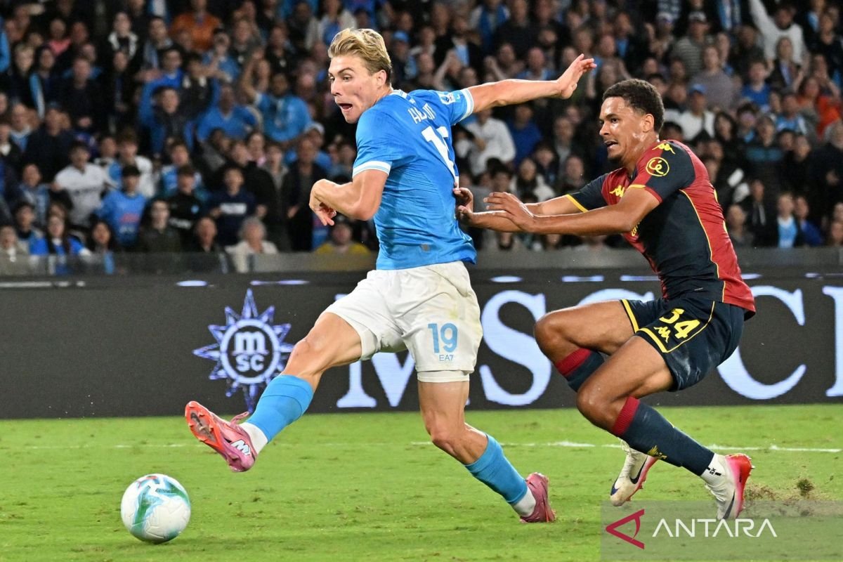 Rasmus Hojlund resmi pindah permanen ke Napoli
