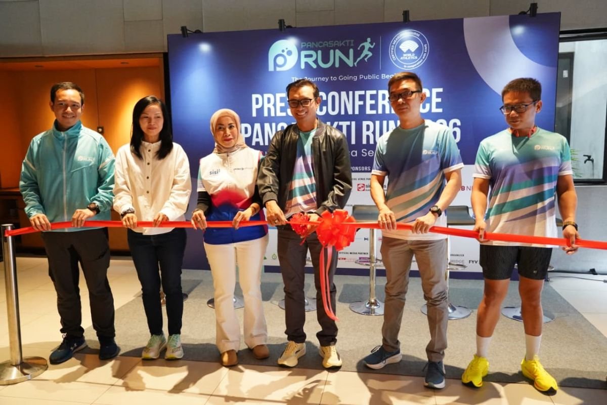 Pancasakti Run 2026 padukan olahraga lari juga aksi penghijauan