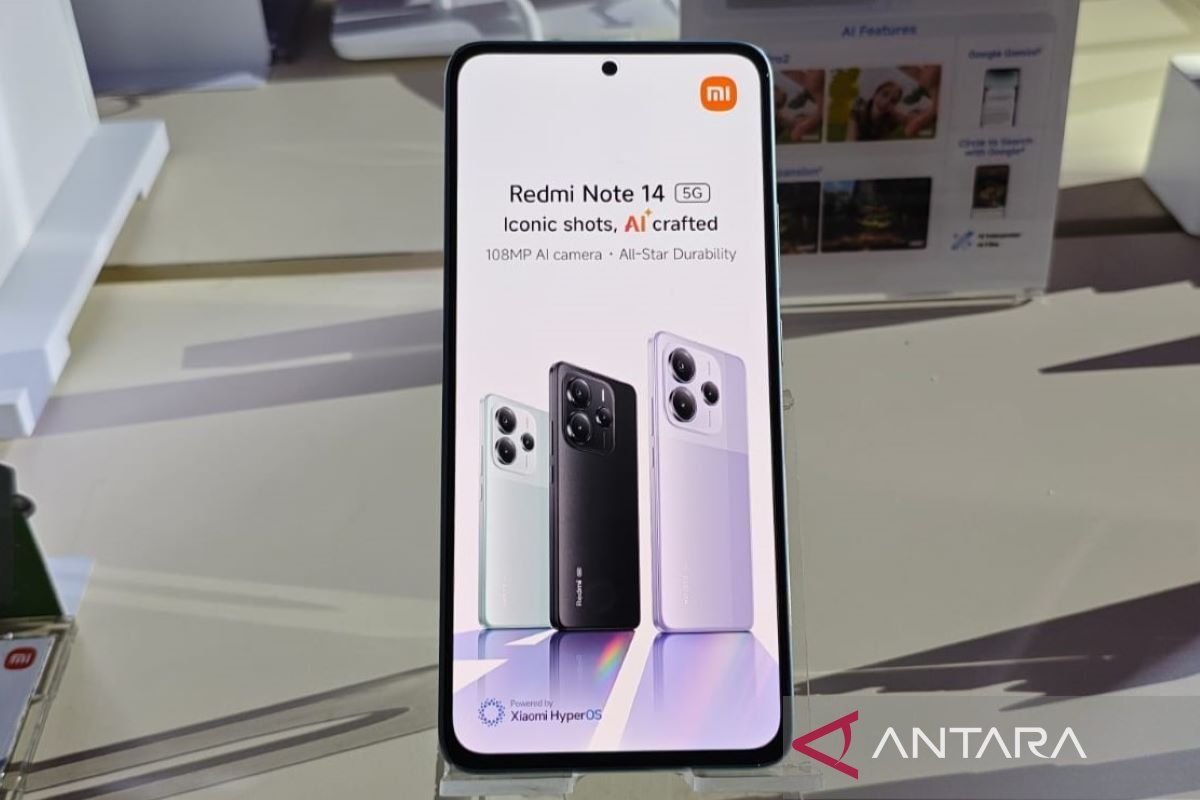 Redmi Note 14 juga juga Redmi Note 14 5G rilis, ini spesifikasi juga harganya
