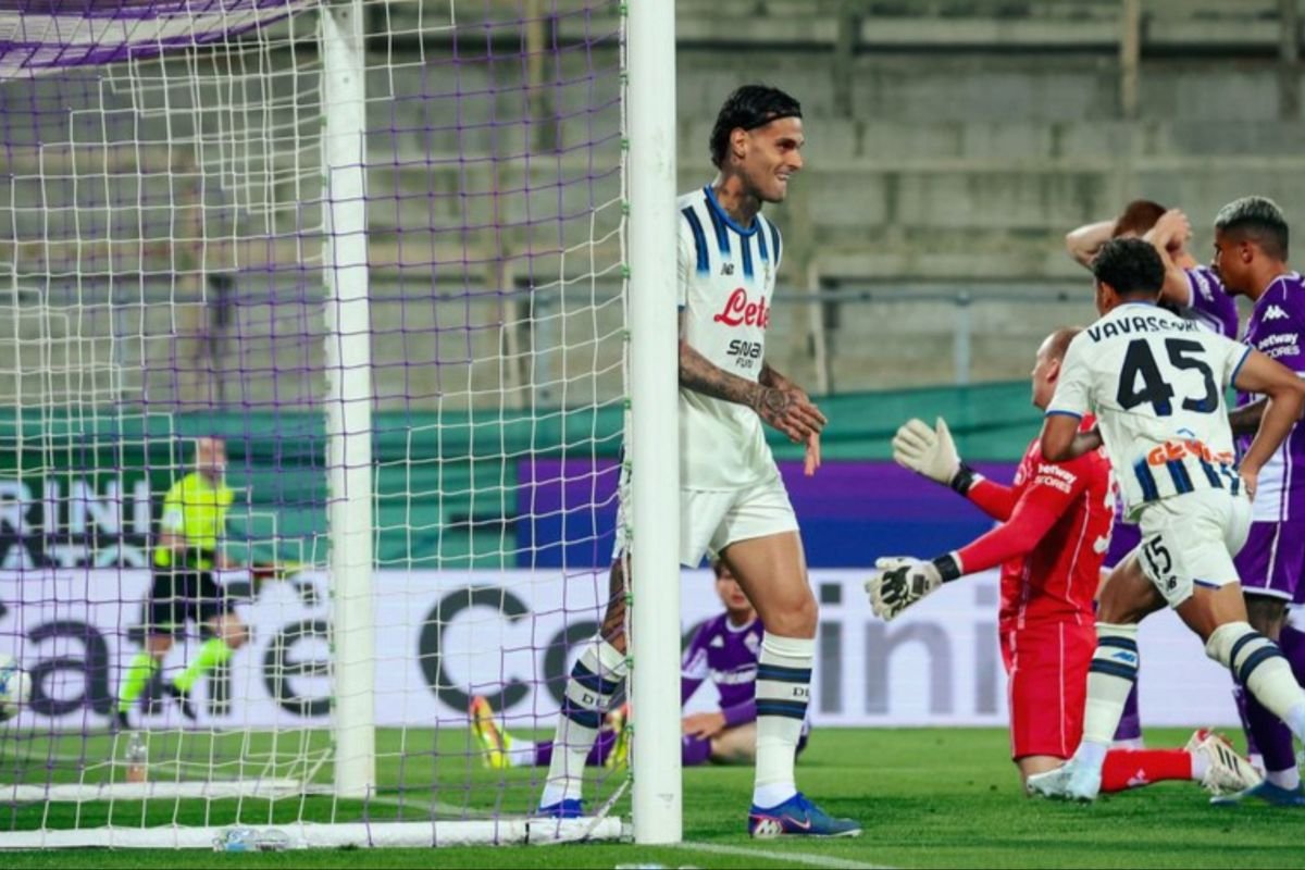 Gol bunuh diri selamatkan Atalanta dari kekalahan kontra Fiorentina