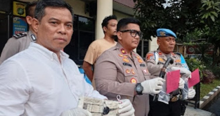 Residivis Curanmor Dilumpuhkan Polsek Karawaci di pada Tangerang