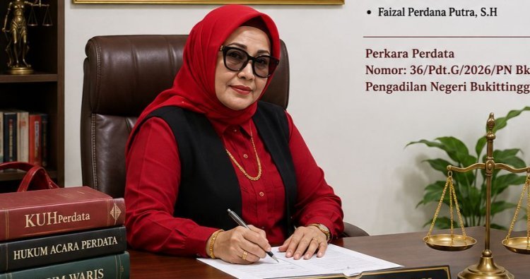 Hj. Sri Melati, S.H. Pimpin Tim Kuasa Hukum 12 Tergugat dalam Sengketa Waris Hotel Limas Bukittinggi