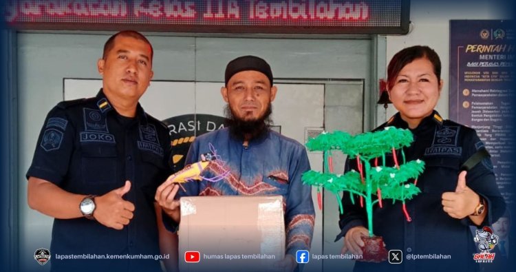 Berkarya dengan Bangga, Berdaya untuk Sesama: Layanan WBP Lapas Tembilahan Tembus Pameran MTQ