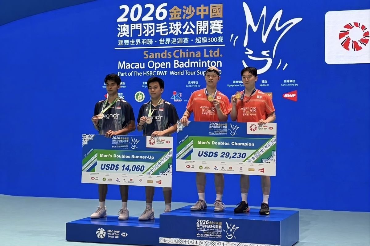 Devin/Faathir fokus benahi konsentrasi usai kalah pada final Macau Open