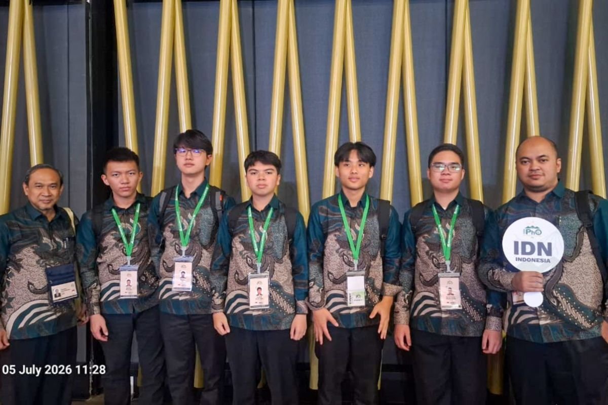 Negara Indonesi raih lima medali pada Olimpiade Fisika Internasional