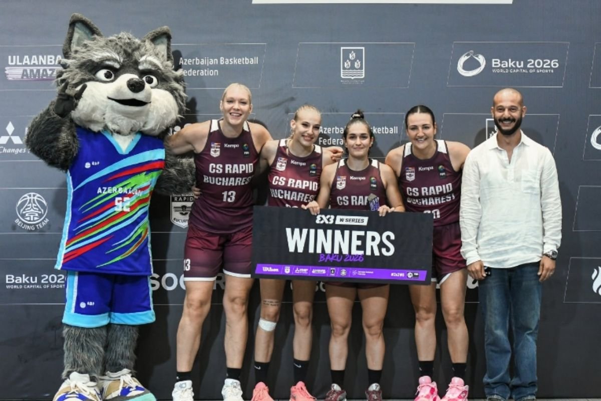 Rapid Bucharest juara FIBA 3×3 Women’s Series Baku 2026