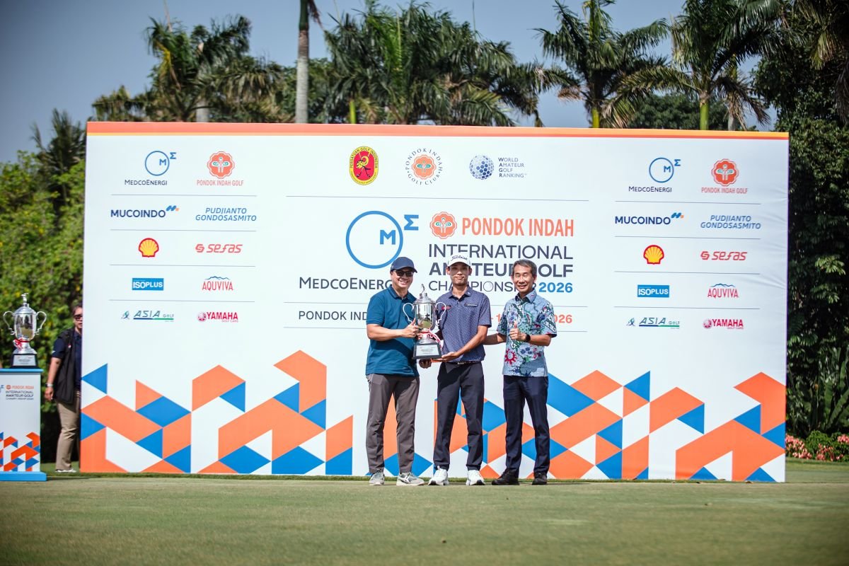 Randy Bintang pertahankan penghargaan Kejuaraan Golf Internasional 2026