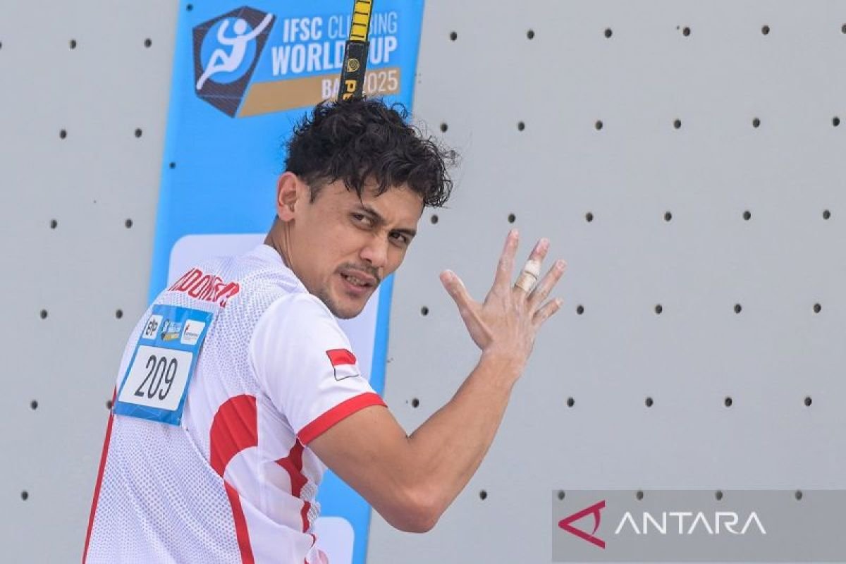 Veddriq raih emas, Antasyafi perak pada pada World Climbing Chamonix 2026